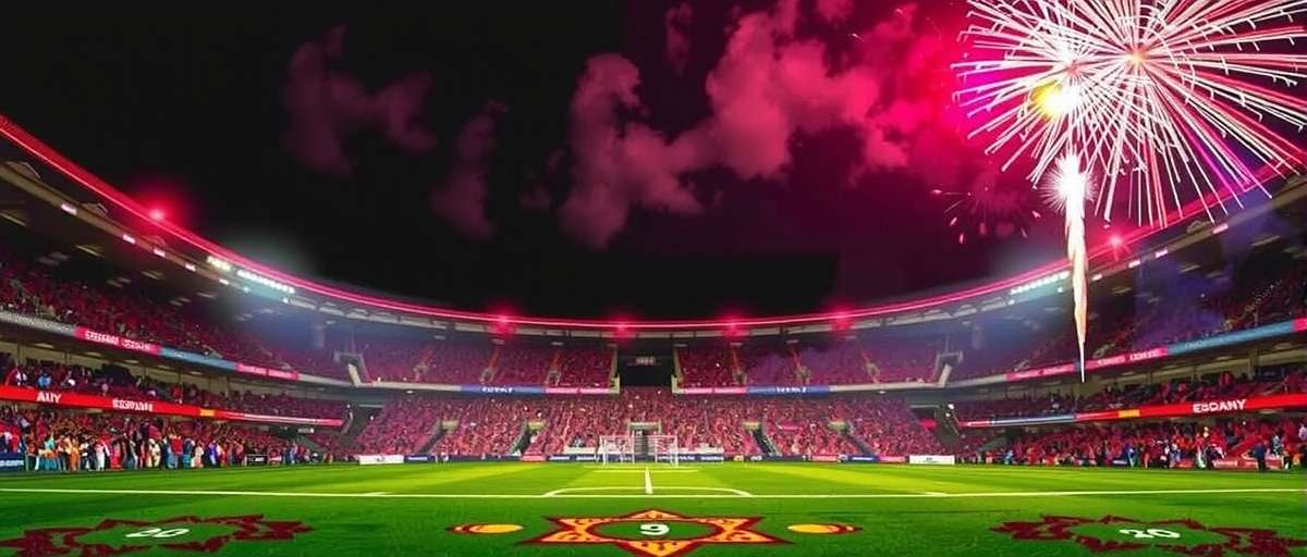 Goa Football Gladiator Diwali special event with decorated stadium and fireworks